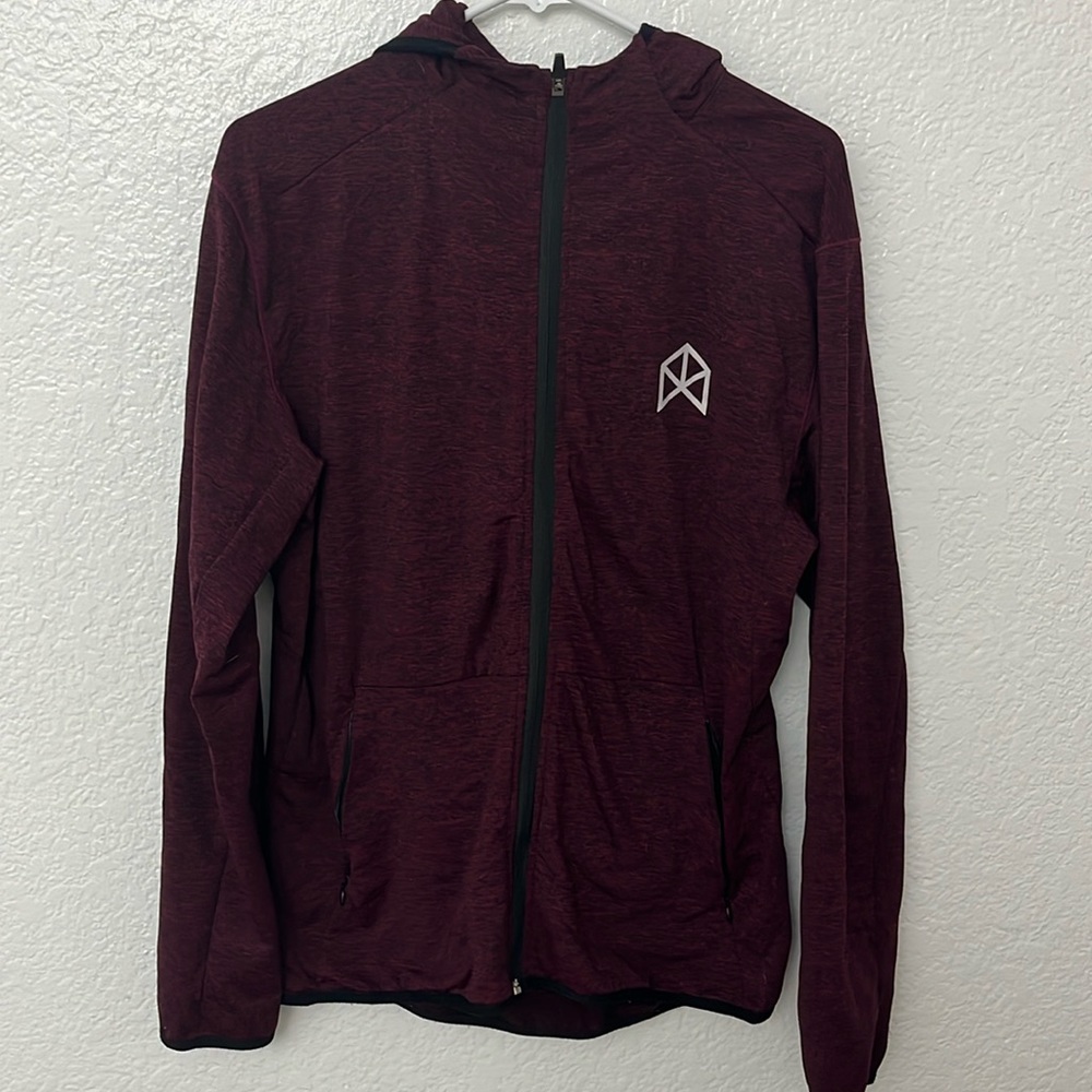 RAW Gear BMFIT Gear Zip Up Men’s Maroon
